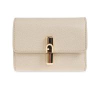 Furla - Portefeuille Iride Petit Modèle - Femme - Accessoires - Beige - Taille: ONE Size
