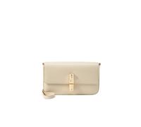 Furla Sac bandoulière Iride S en cuir véritable 24 cm blanc