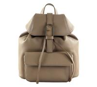 FURLA Sac à dos de loisirs taupe en cuir pour femme - Flow Backpack S Greige 256949