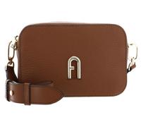 FURLA Sac à épaule bandoulière marron en cuir pour femme - Primula Mini Crossbody Cognac H 176073