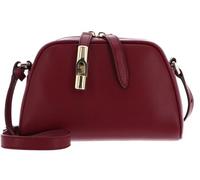 FURLA Sac à épaule bandoulière rouge foncé en cuir pour femme - Vitello Sidney Goccia Crossbody CILIEGIA d 285206