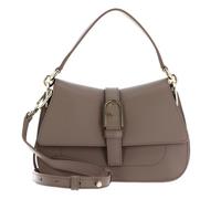 FURLA Sac à épaule bandoulière taupe en cuir pour femme - Flow Mini Top Handle Greige 244174