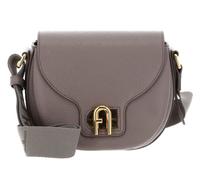FURLA Sac à épaule bandoulière taupe en cuir pour femme - Lotus Crossbody Bag S Stucco Gray + Toni Stucco Gray 307896