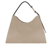 FURLA Sac à épaule beige en cuir pour femme Nuvola Hobo Avena L 269866
