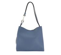 FURLA Sac à épaule bleu en cuir pour femme - Nuvola Mini Bucket Bag Denim 305081