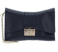 FURLA Sac à épaule bleu foncé en cuir pour femme - Metropolis Shoulder Bag Remix S Mediterraneo 248356