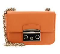 FURLA Sac à épaule corail en cuir pour femme - Metropolis Mini Crossbody Marmalade 219559