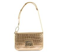 FURLA Sac à épaule doré en cuir pour femme - Metropolis Shoulder Bag S Champagne 206581