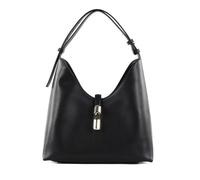 FURLA Sac à épaule noir en cuir pour femme - Goccia Hobo Bag M Nero 295514