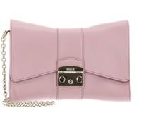 FURLA Sac à épaule rose en cuir pour femme - Metropolis Shoulder Bag Remix S Alba 248349