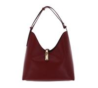 FURLA Sac à épaule rouge vin en cuir pour femme - Goccia Hobo Bag M CILIEGIA d 325837