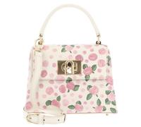 FURLA Sac à main crème rose en cuir pour femme - 1927 Mini Top Handle Bag Toni Azalea 305080