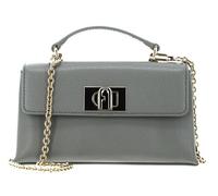 FURLA Sac à main gris en cuir pour femme - 1927 Mini Crossbody Top Agave 296389
