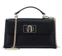 FURLA Sac à main noir en cuir pour femme - 1927 Mini Crossbody Top Nero 296392