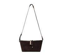 Furla - Sac bandoulière en daim Debby - Femme - Sacs - Brun - Taille: ONE Size