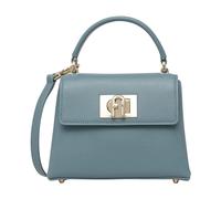 Furla 1927 Sac à main Cuir véritable 21 cm bleu