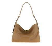 Furla - Sfera Soft Large Shoulder Bag - Femme - Sacs - Beige - Taille: ONE Size