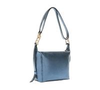 Furla - Tonie M Hobo - Femme - Sacs - Bleu - Taille: ONE Size