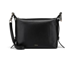Furla Tonie Sac à bandoulière M Cuir 28 cm noir