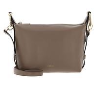 FURLA Vitello Claris Lux Tonie Hobo Bag XS Greige