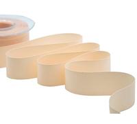 Furlanis - Éco-Taffetas, 100% Polyester Recyclé, Ruban Décoratif pour l'Emballage, Faveurs, Cadeaux, Tissu Italien - Rose Abricot Clair, 35 mm x 25 m