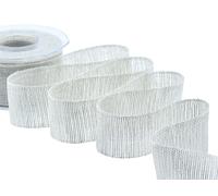 Furlanis F123/45_11_15 Ruban Lin, Lin Bouilli, 11,50 x 11,50 x 6 cm