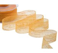 Furlanis N2740_41_25 Ruban Voile avec Boucle, Toile, Orange, 40 mm x 25 m