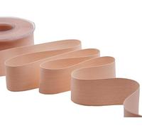 FURLANIS - Polycoton, Ruban Décoratif pour l'Emballage, Faveurs, Tissu Italien - Poudre Foncée, 35 mm x 25 m