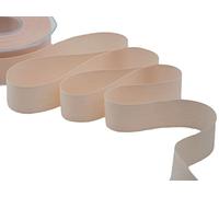 Furlanis - Polycoton, Ruban Décoratif pour l'Emballage, Faveurs, Tissu Italien - Rose Abricot Clair, 25 mm x 25 m