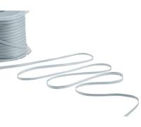 Furlanis - Ruban Satin Double Face, Tissu Italien - Bleu Ciel, 3 mm x 100 m