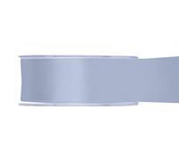 Furlanis - Ruban Satin Double Face, Tissu Italien - Bleu Clair Bébé, 40 mm x 25 m