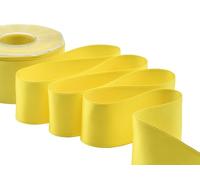 Furlanis - Ruban Satin Double Face, Tissu Italien - Jaune Soufre, 48 mm x 25 m