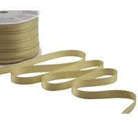 Furlanis - Ruban Satin Double Face, Tissu Italien - Or Ancien, 10 mm x 25 m