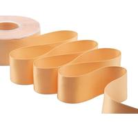 FURLANIS - Ruban Satin Double Face, Tissu Italien - Orange Abricot, 40 mm x 25 m