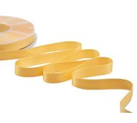 FURLANIS - Ruban Satin Double Face, Tissu Italien - Orange Bec d'oie, 16 mm x 25 m