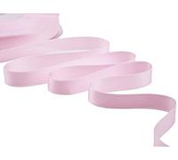 Furlanis - Ruban Satin Double Face, Tissu Italien - Rose Bébé, 16 mm x 50 m