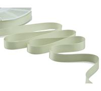 Furlanis - Ruban Satin Double Face, Tissu Italien - Vert Sauge, 16 mm x 25 m