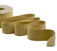 Furlanis - Satin Double Face Opaque, Ruban Décoratif pour l'Emballage, Faveurs, Tissu Italien - Moutarde, 40 mm x 20 m