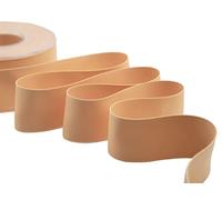 Furlanis - Satin Double Face Opaque, Ruban Décoratif pour l'Emballage, Faveurs, Tissu Italien - Orange Abricot, 40 mm x 20 m