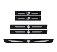 FURLOU Auto Plinthes pour MG ZS EV 2019-2023,Film Protecteur Seuil Porte Voiture Protection Portiere Accessoires Armatures Caisse Pièces