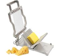 FURLOU Coupe-Fromage Manuel, trancheuse à Pain, Couteaux à Fromage, Planche à découper pour la Cuisine, Machine à Couper Le Beurre et Le Pain en Acier Inoxydable, pour Fromage, Beurre, toasts 10mm