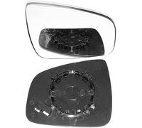 FURLOU Verre de Rétroviseur Remplacement pour Dacia Duster Logan Sandero 2008-2020, Anti-buée Anti-Aveugle Miroir Glace de Rétroviseur Chauffant,Left