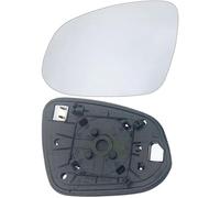 FURLOU Verre de Rétroviseur Remplacement pour Toyota RAV4 2012 2013 2014 2015, Verre de Recul Miroir Extérieur Chauffant avec Plaque Support, Voiture Accessoires,Left