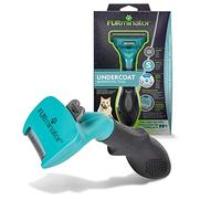 FURMINATOR Outil de Toilettage Pour Chat de Petite Taille à Poils Longs - Elimine 90% des Poils - Nettoyage en 1 clic - Conçu et Recommandé par des Professionnels - Sans Bisphénol A