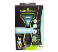 FURminator pour à Poils Courts Petit Chats, Deshedding Soins Outil Toilettage