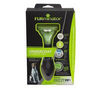 FURminator pour à Poils Courts Petit Chiens,Deshedding - Soins Outil Brosse