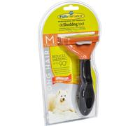 FURminator pour chiens à poils longs de taille moyenne, outil de soin deShedding