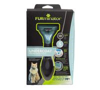 FURminator pour Poils Longs Petit Chats, Deshedding Soins Outil Brosse Abattre