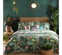 furn. Amazonia Simple Housse de Couette, Coton, Polyester, Jade
