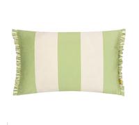 furn. Araya Housse de Coussin à Volants en Velours rayé